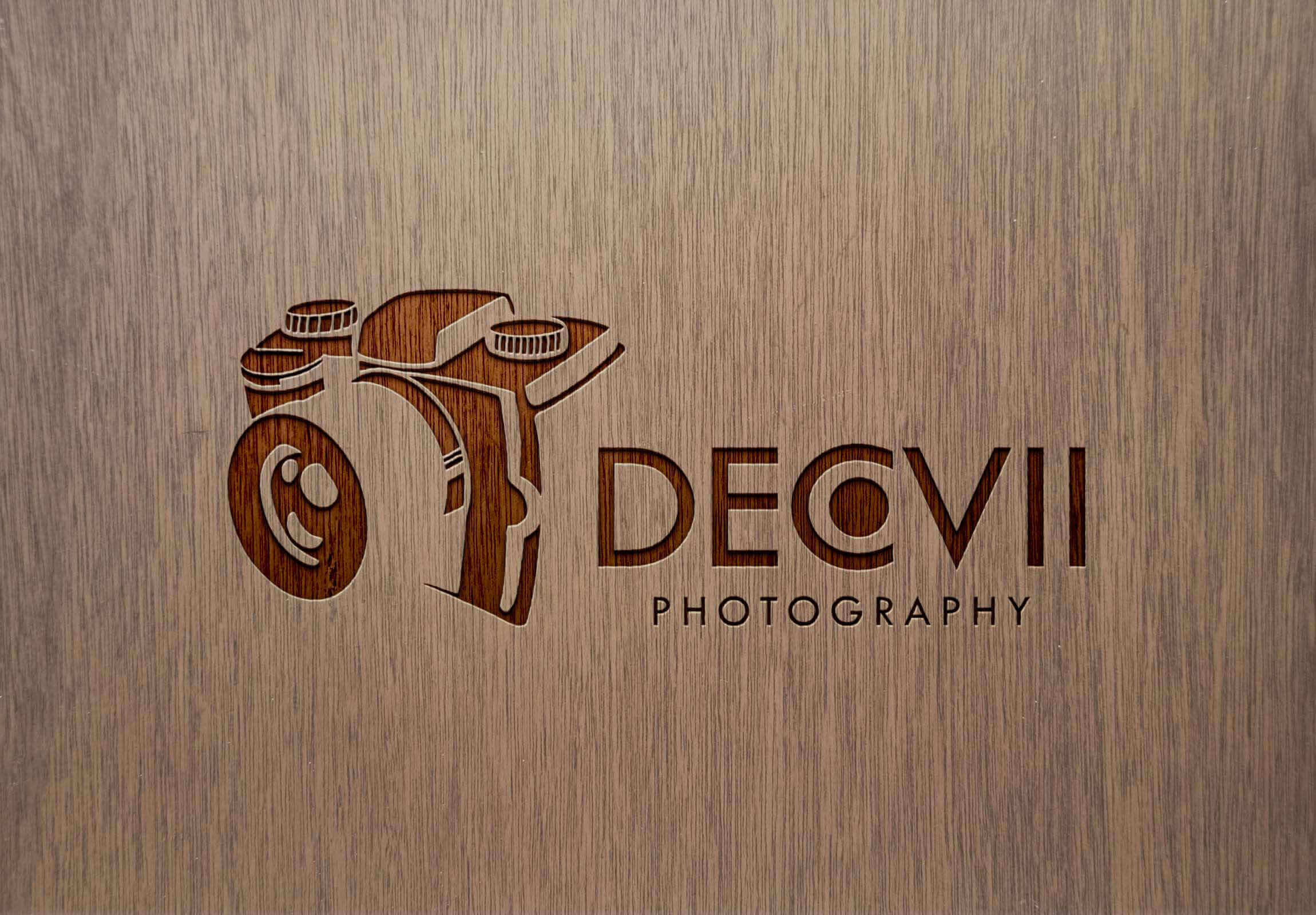 December VII Photography Logo Design