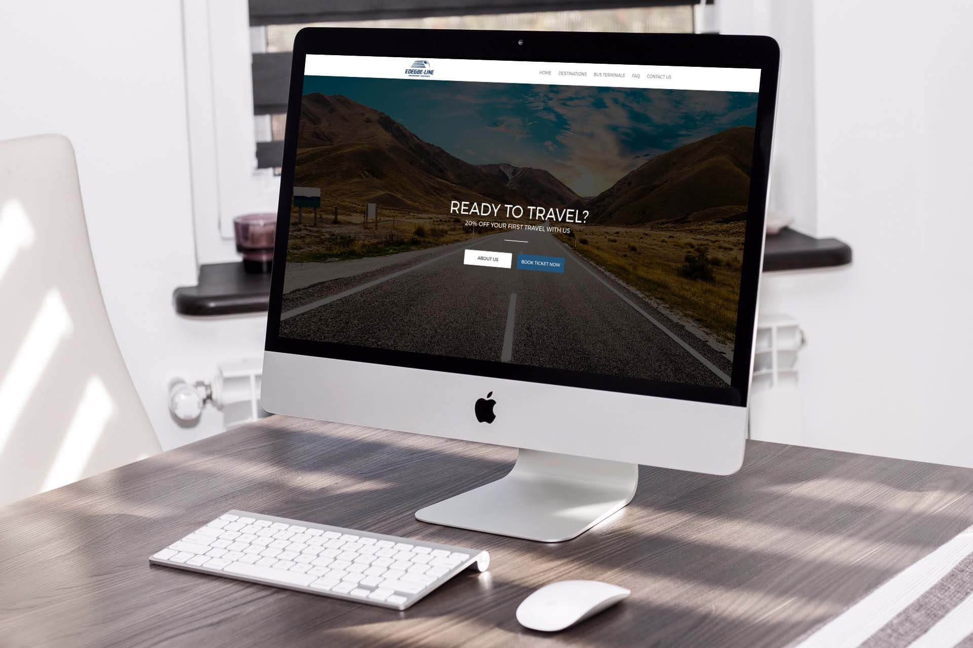 Edegbeline - Website Design For A Transport Service