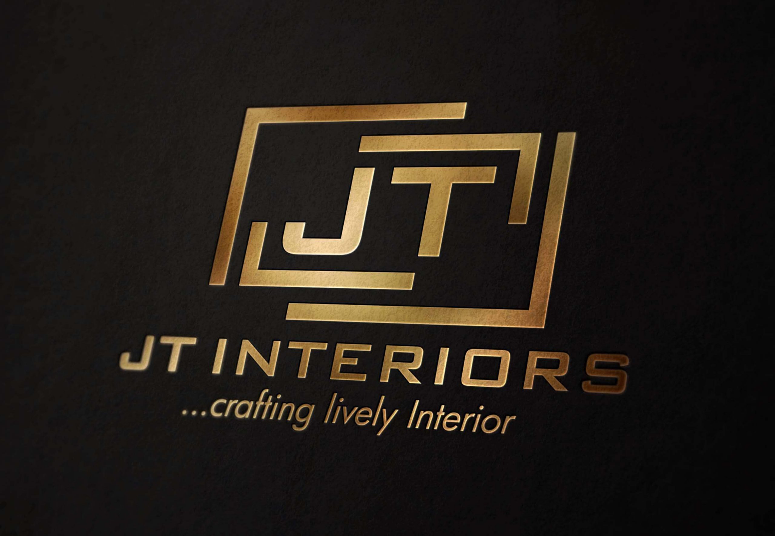 JT Interiors Logo Design