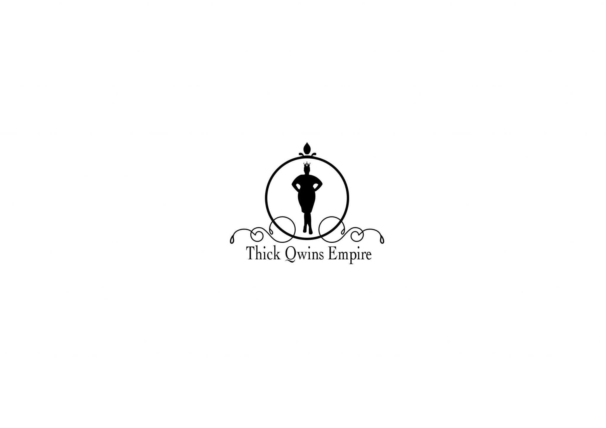 Thick Qwins Empire Logo Design