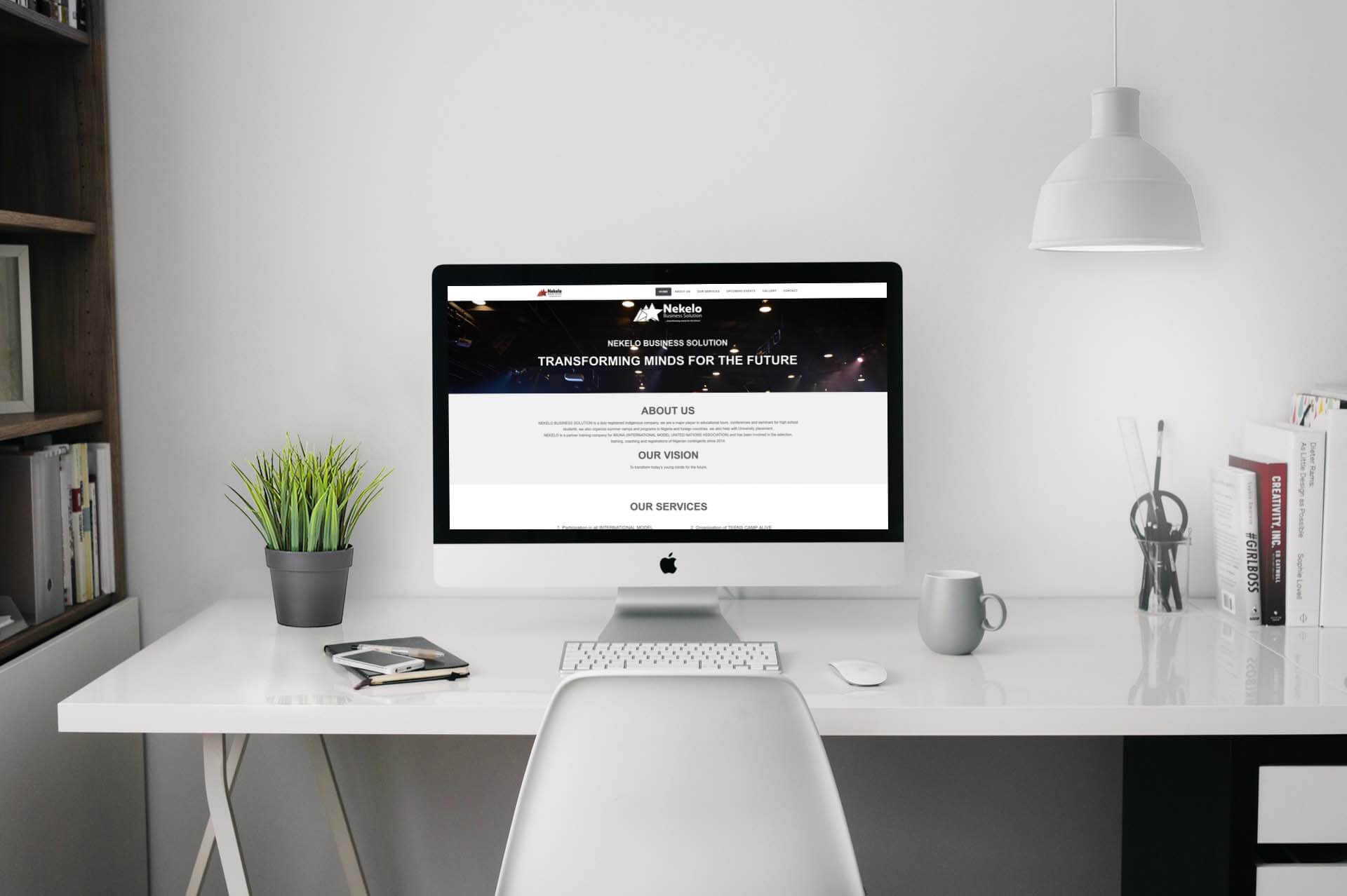 Nekelo business solution website design