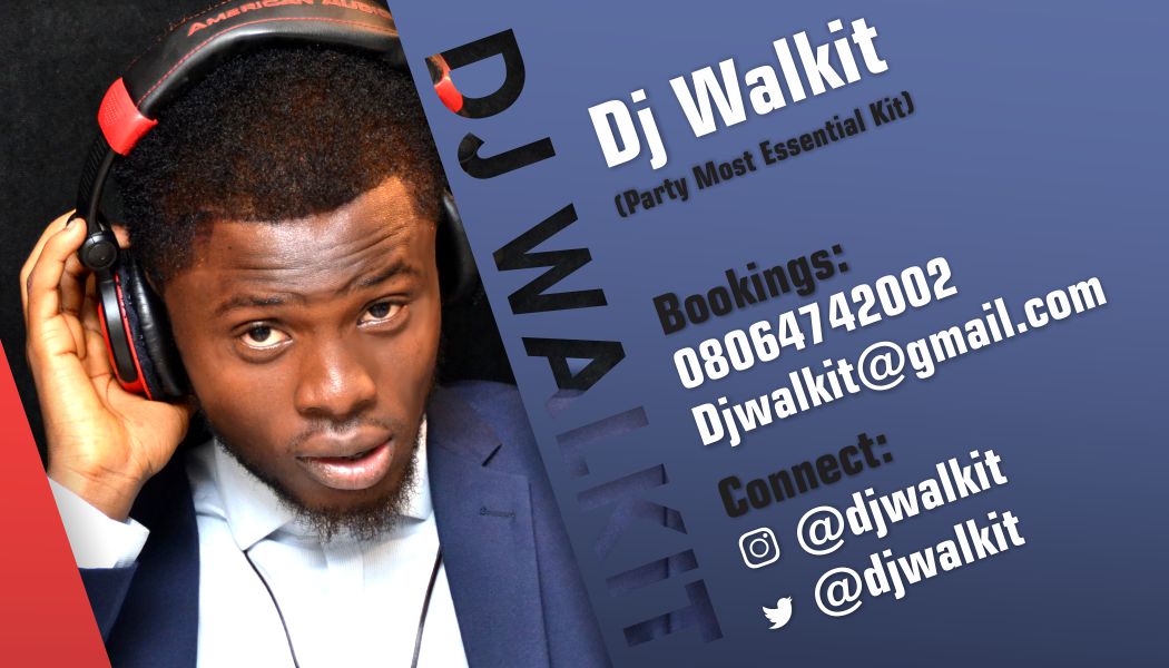 DJ Walkit Logo & Business card