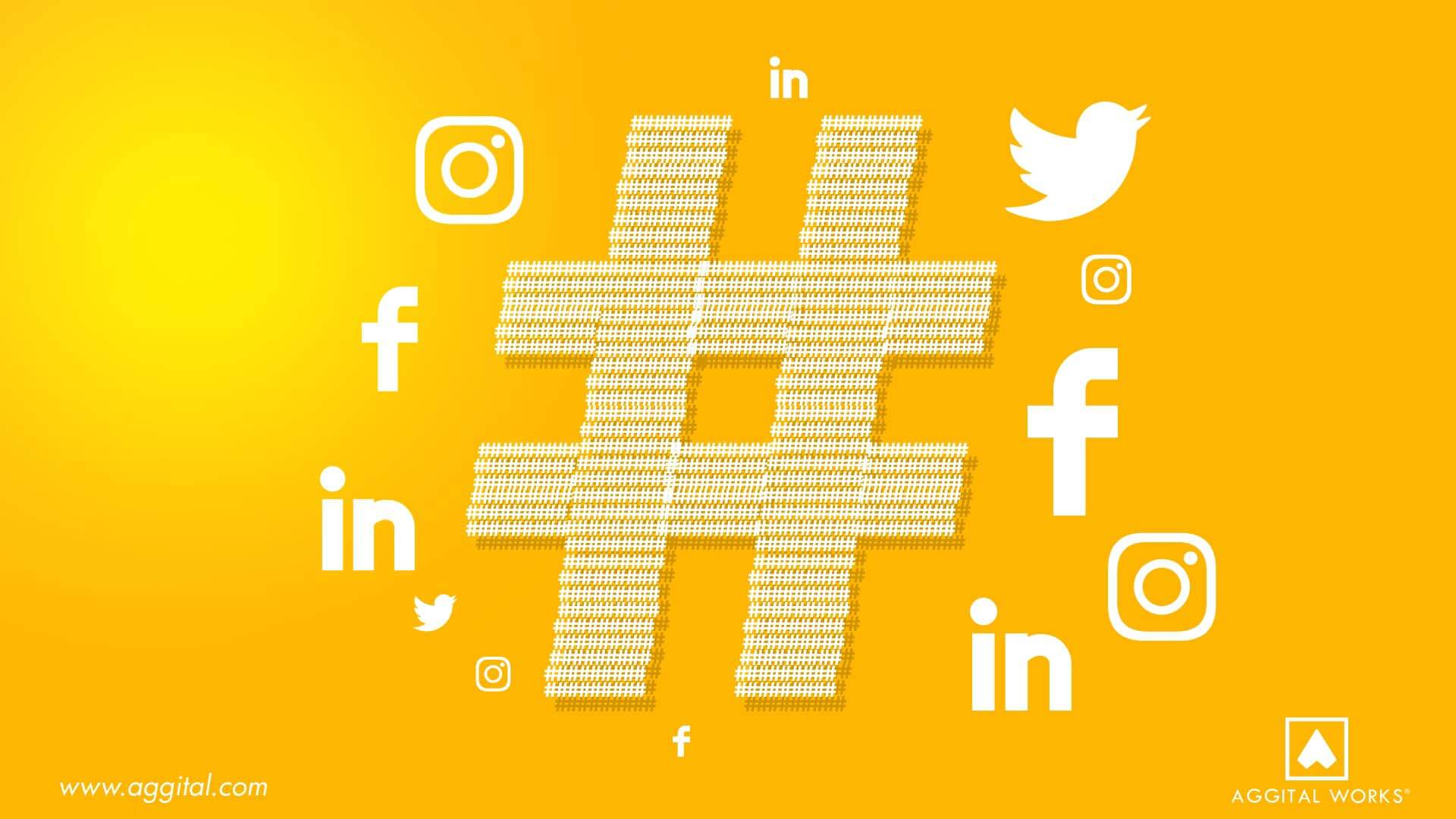 Hashtags Digital marketing