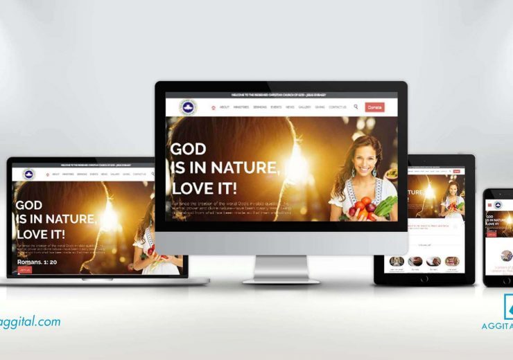 RCCG Jesus Embassy Website Development