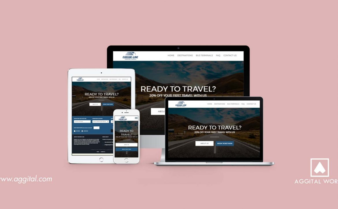 Edegbeline - Website Design For A Transport Service