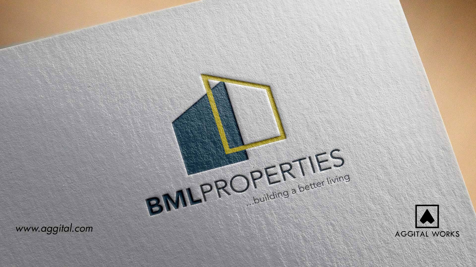 BML Properties – Logo Design And Business Card