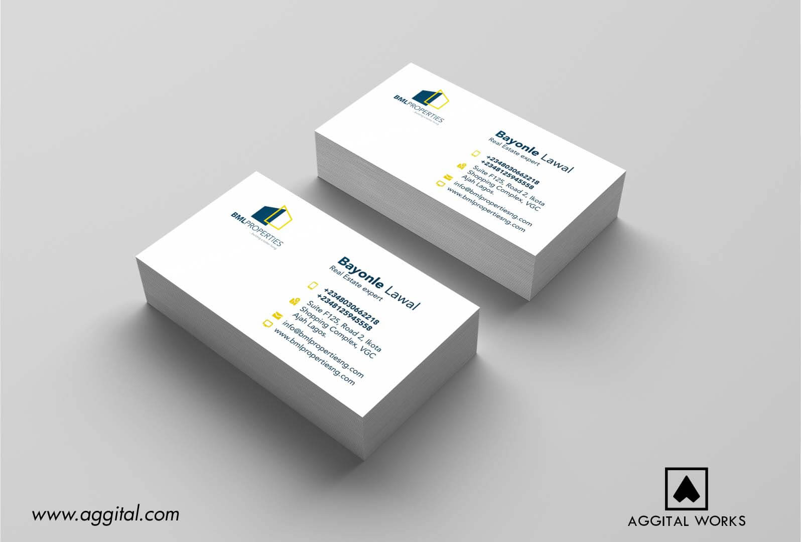 BML Properties – Logo Design And Business Card
