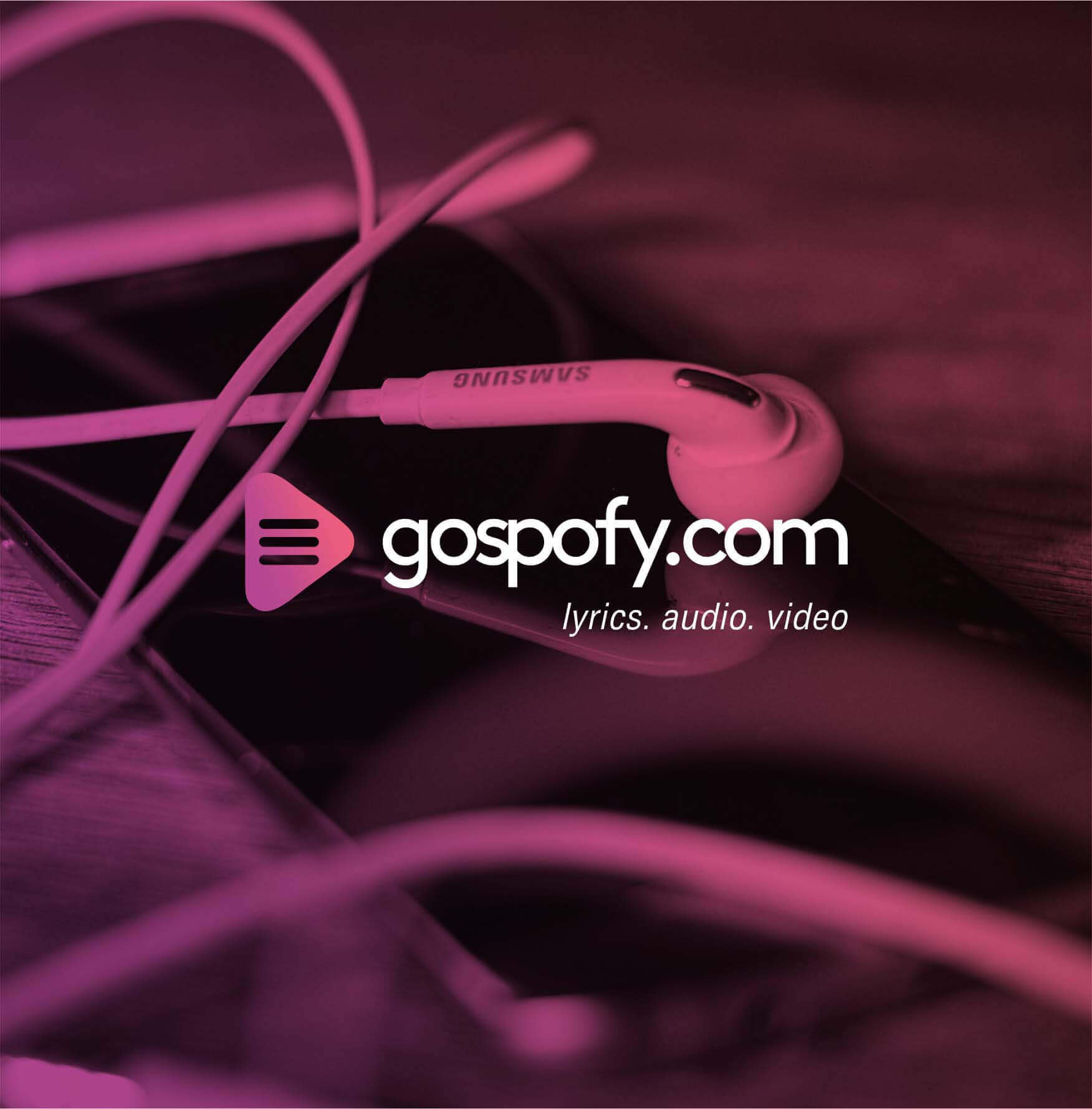 Gospofy Logo Design - Website Exclusive To Gospel Music