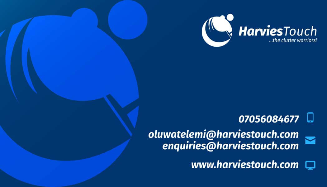Harvies Touch Logo Design and Business Card by Aggital Works