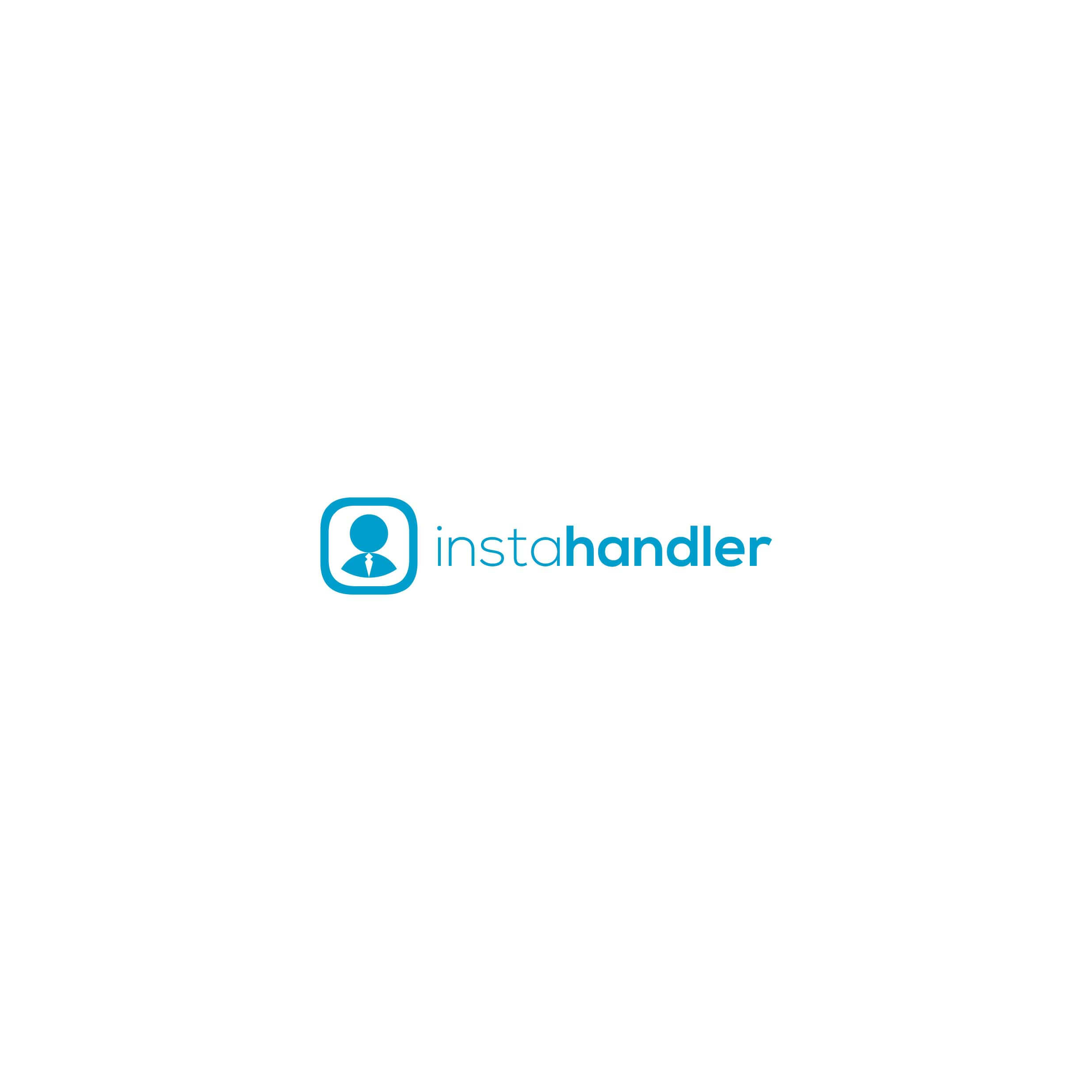 InstaHandler Logo Design - Web Application For Instagram