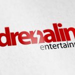 Adrenaline Entertainment – Business Card for a Music Brand.