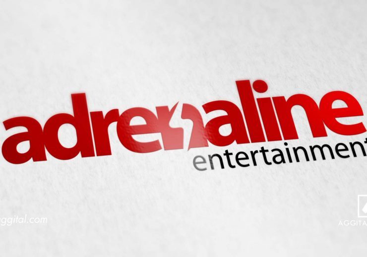 Adrenaline Entertainment – Business Card for a Music Brand.