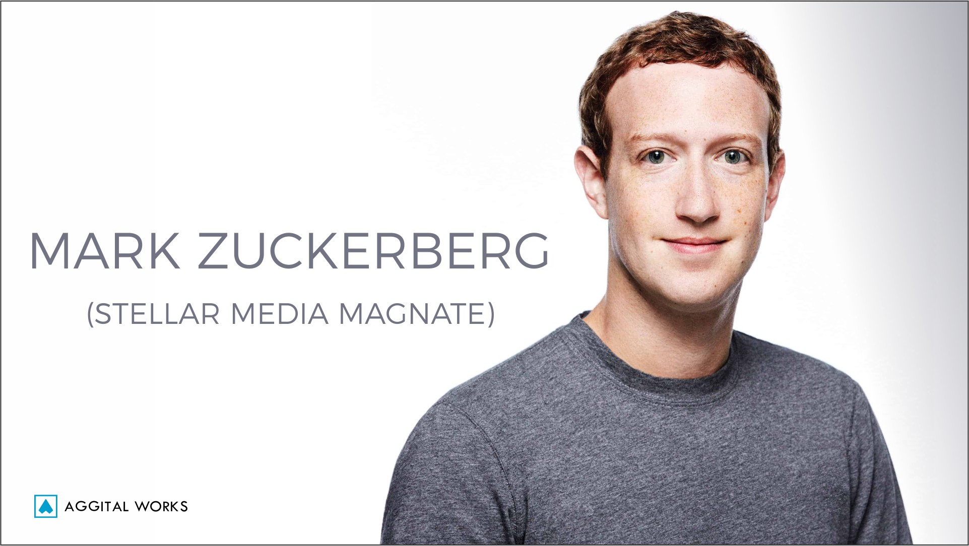 Mark Zuckerberg (Stellar Media Magnate) | Aggital | Website Design ...