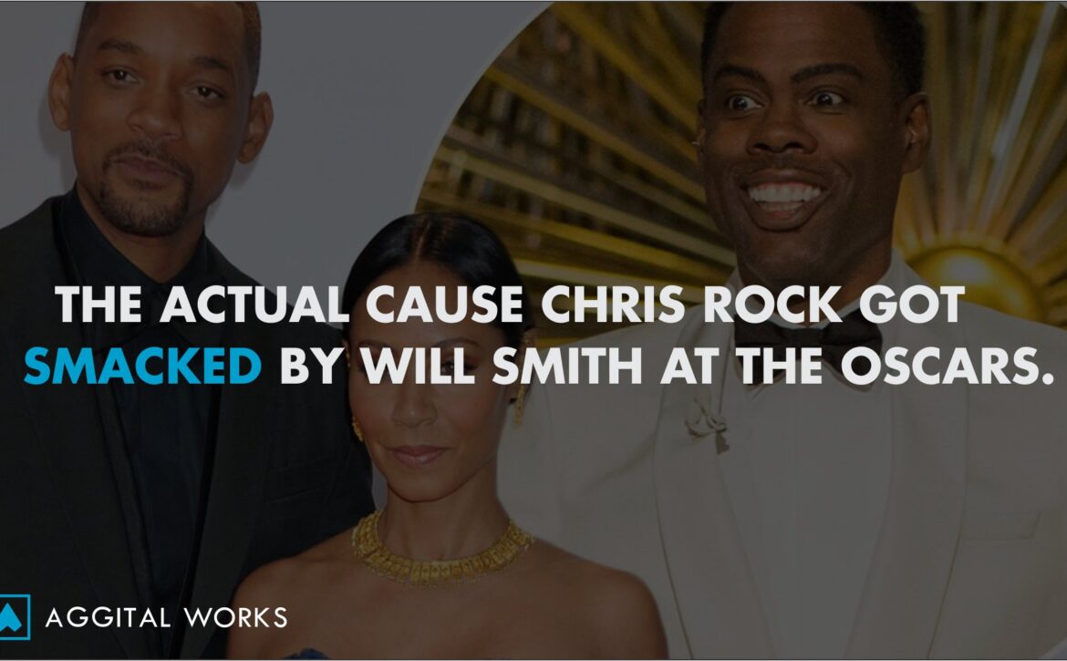 the actual cause chris rock got smacked by will smith