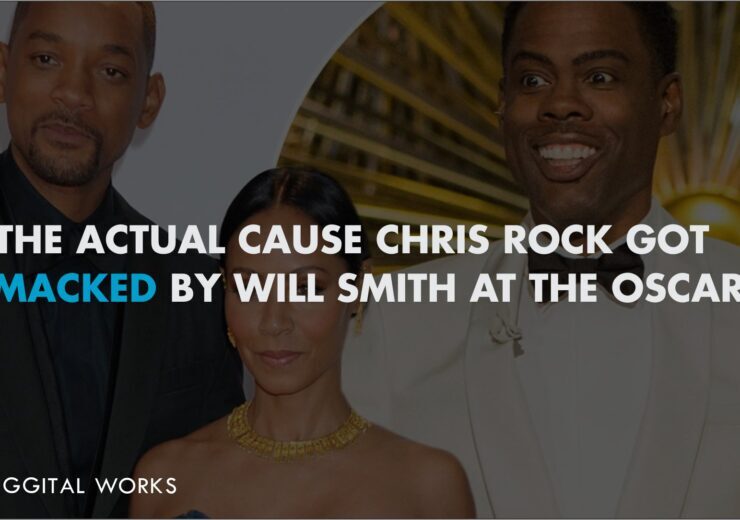 the actual cause chris rock got smacked by will smith